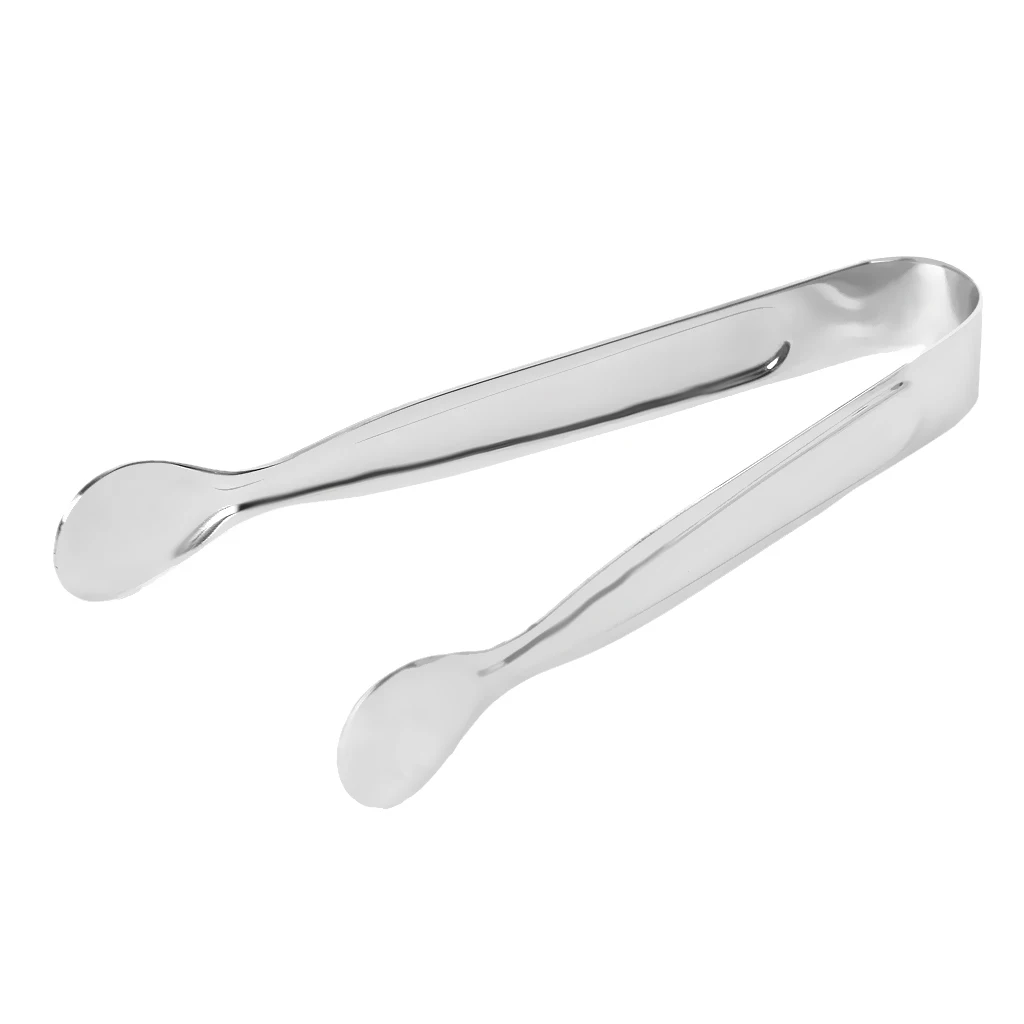 4.7'' Stainless Steel Sugar Buffet Party Catering Serving Tongs Food Clip Kitchen