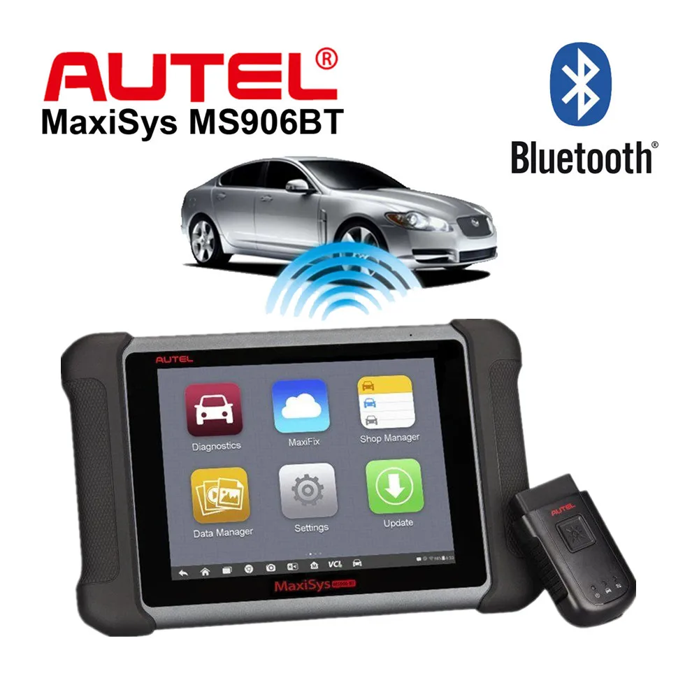 

[AUTEL Distributor] AUTEL MaxiSys MS906BT Wireless Diagnostic and ECU Coding Scanner Maxisys MS906 BT Better than MS908 PRO