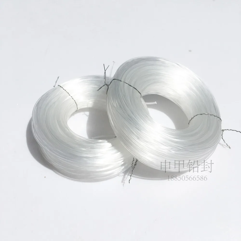 nylon diameter of 0.6mm 60m per roll Crystal Non-Stretch Beading Fish Line Wire Nylon Rope Cord Thread String For DIY Necklace