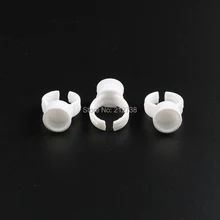 500 шт Перманентный макияж Пигмент кольцо чашка 1,2 см диаметр Средний татуировки чернила Кольца Аксессуары для татуировки