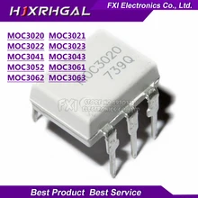 10 шт. MOC3020 MOC3021 MOC3022 MOC3023 MOC3041 MOC3043 MOC3052 MOC3061 MOC3062 MOC3063 DIP6 оптопара в корпусе DIP igmopnrq