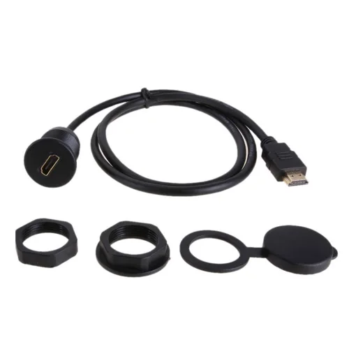 Кабель HDMI для скрытого монтажа-1 метр 3ft удлинитель приборной панели кабель
