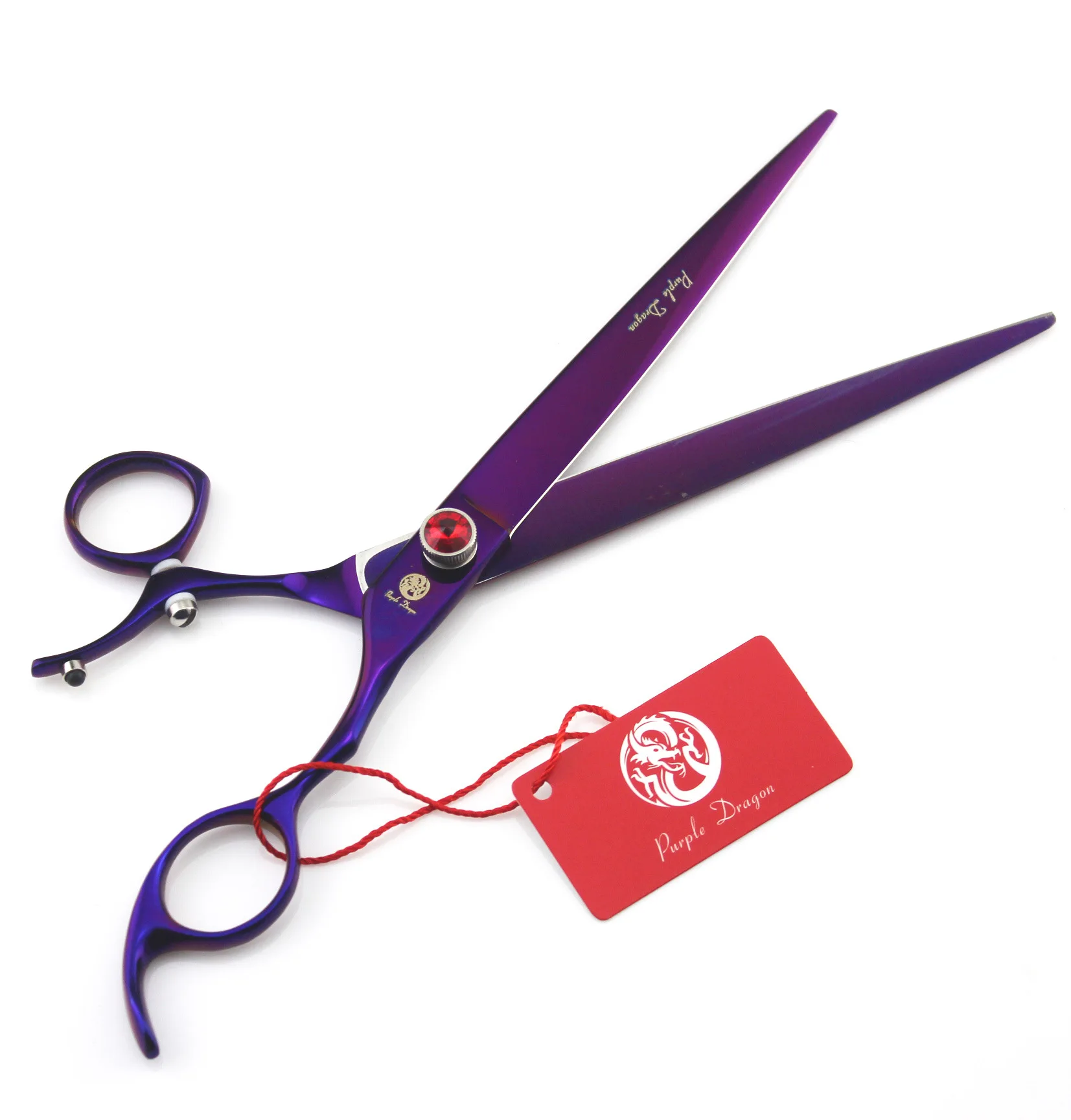 

8.0Inch Grooming Professional Cutting Scissors 360 Degree Rotation Fly Barbers 1pcs
