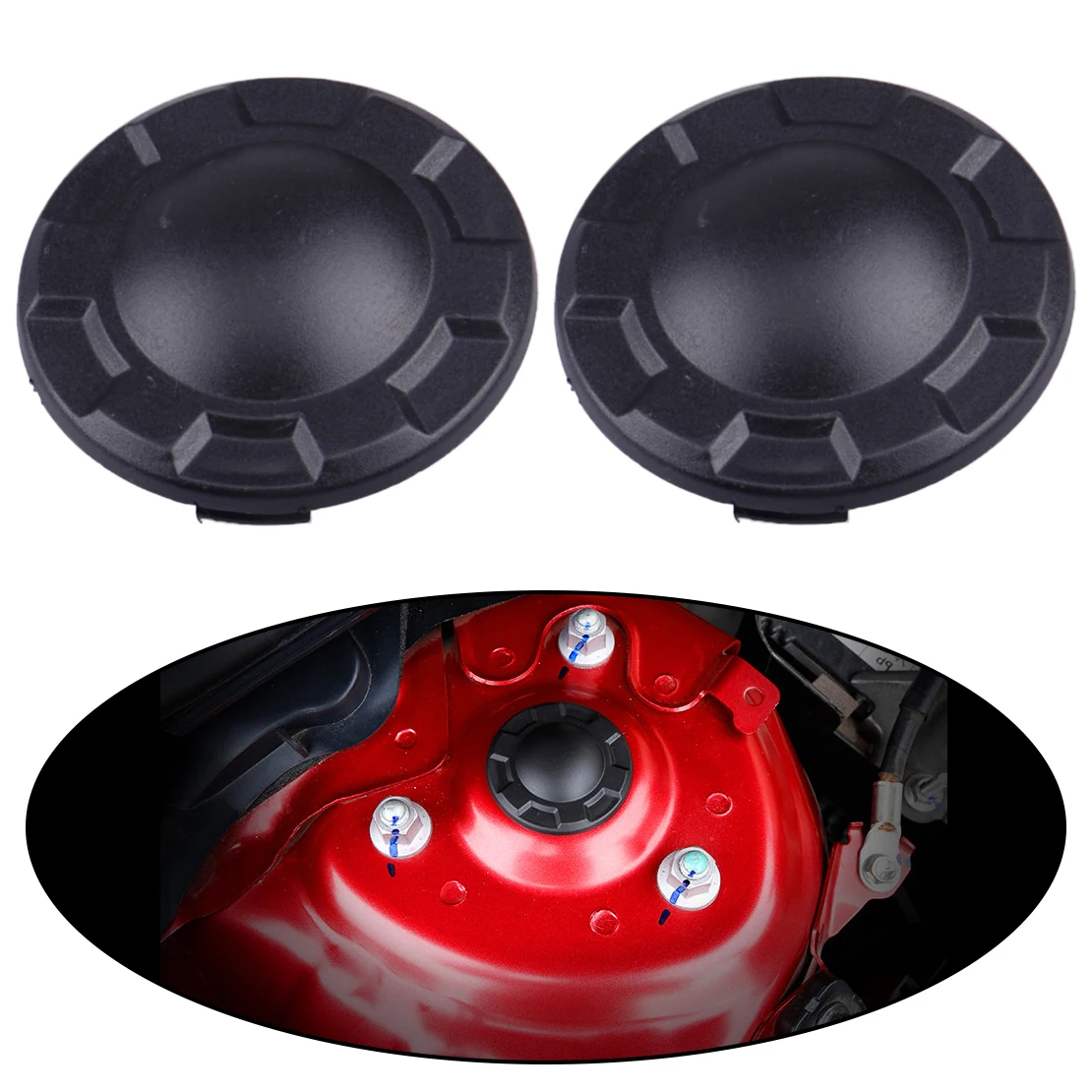 

2pcs Shock Absorber Trim Protection Cover Waterproof Dustproof Cap fit for Mazda3 Mazda6 CX-5 CX-3