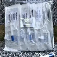 80 шт./лот 1,25*7 мм 134,2 кГц FDX-B микрочипы для домашних животных со шприцем для животных, коровы, крупного рогатого скота, свиньи, рыбы, лошади, змеи, кошек