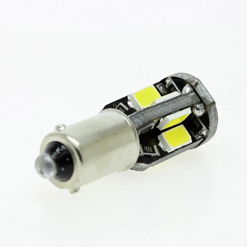 

BA9S T4W LED Car Bulb 10 leds 5730 LED Door Parking Light 12V DC 360 Degree White Warm White 2pc/lot