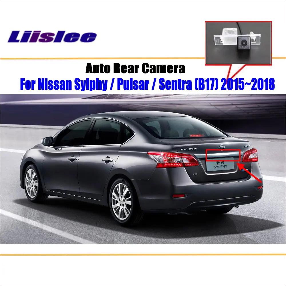Задняя камера для Nissan Sylphy Pulsar Sentra (B17) 2015 2016 2017 2018 2019 парковочная заднего