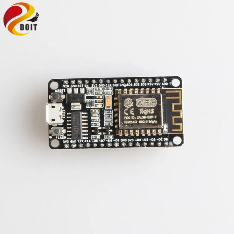 50 шт./лот NodeMcu 4 м байты Lua WIFI Интернет вещей макетная плата на основе ESP8266 ESP 12e для