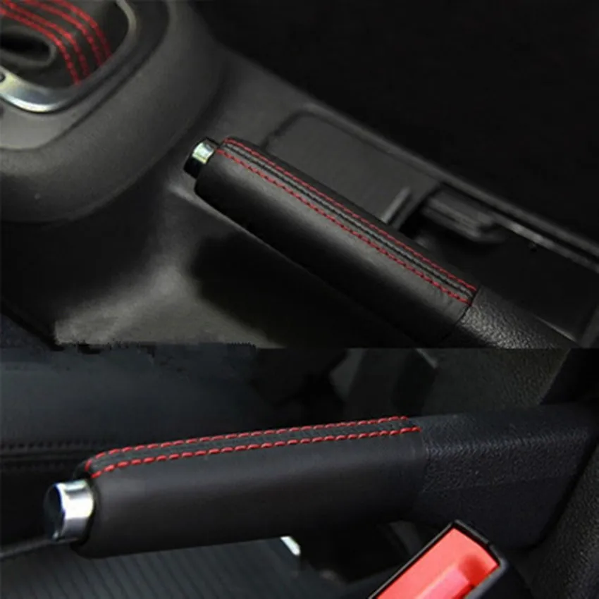 Чехол из натуральной кожи с ручным тормозом для Golf mk6 JETA MK5 GOLF Scirocco 1KD 711 461 A |