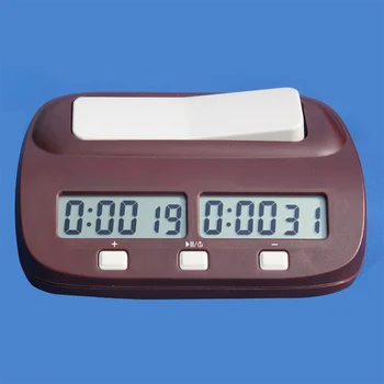 

New Arrival Digital Chess Clock Count Up Down Timer Electronic Board Game Player Set Portable Handheld Man Piece Master
