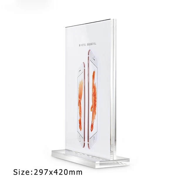Cellphone Store Advertising Poster Frame A3 Acrylic T Table Sign