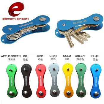 

Element Aluminum EDC Pocket Key Organizer Smart Key Holder Keychain Outdoor Utiliity Multifunction Tool EX398