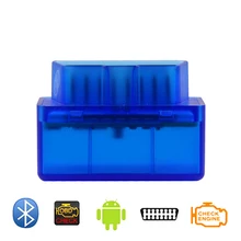 Bluetooth Wireless Car Auto Diagnostic Scanner Tool Mini ELM327 Interface V2.1 mini OBDII OBD2 For Windows Android