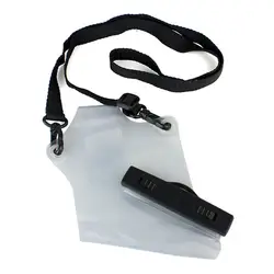 2 шт. новый прозрачный Водонепроницаемый комплект/кобура для универсального Walkie Talkie чехол/сумка