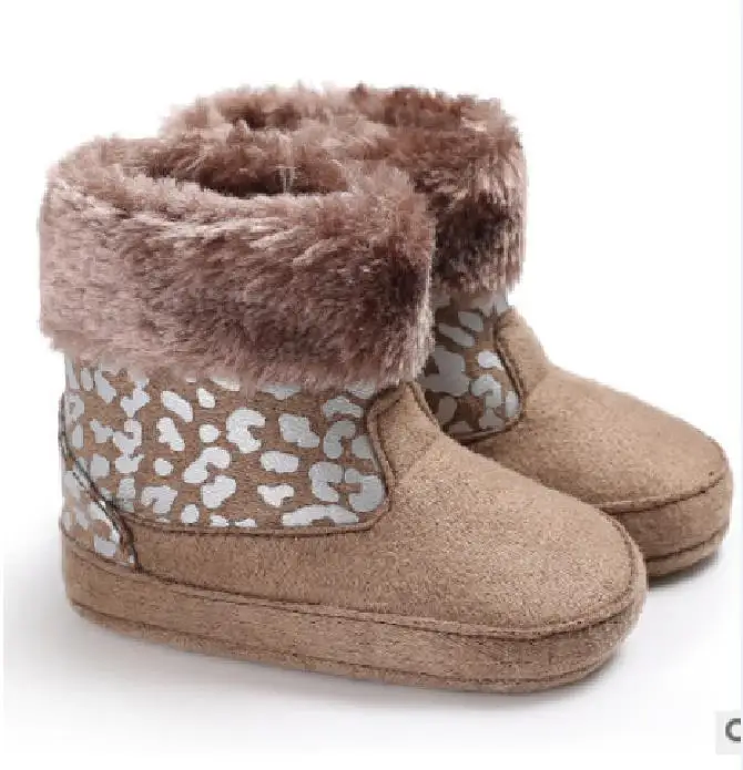 На зимнем меху теплая обувь мягкие хлопковые сапоги; теплые красивые детские ботинки Новинка для новорожденных; обувь для маленьких мальчиков и девочек