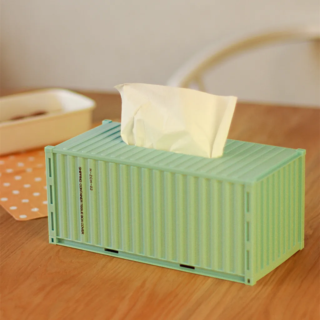 Творческий Простой контейнер держатель для салфеток держатель для туалетной бумаги чехол ткани сиденье настольная бумага ящик для хранения дома Декор 6ZJ044