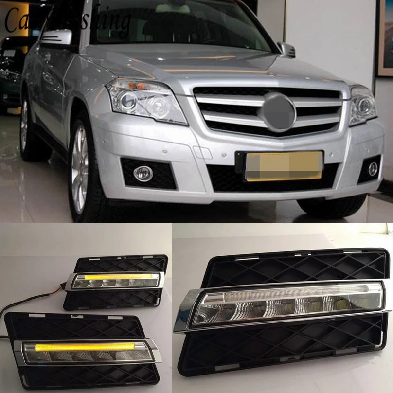 Car Flashing 1set For Mercedes benz GLK300 GLK350 GLK 500 2008 2012