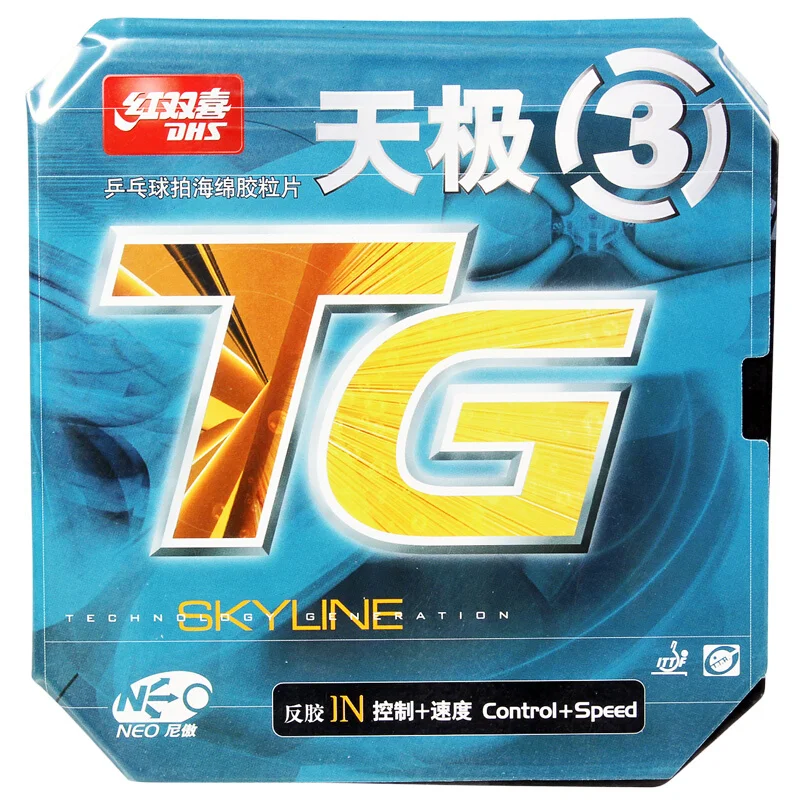 

DHS SKYLINE 3 NEO TG3 table tennis rubber original pips-in speed control DHS ping pong sponge