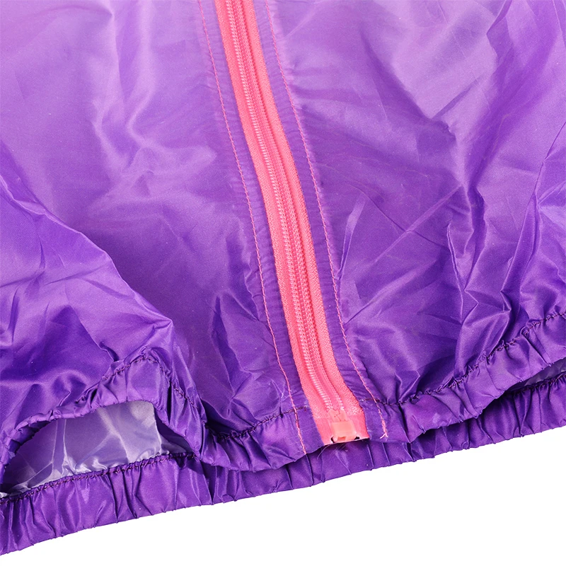 Вертикальный Для женщин Для мужчин летняя тонкая куртка-ветровка на открытом воздухе дышащий с длинным рукавом быстро сохнущие толстовки для влюбленных градиент многоцветный