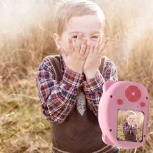 1080 P Милая мультяшная игрушка высокой четкости Wifi поделиться Многофункциональная портативная зарядка через usb мини Забавная детская записывающая видеокамера