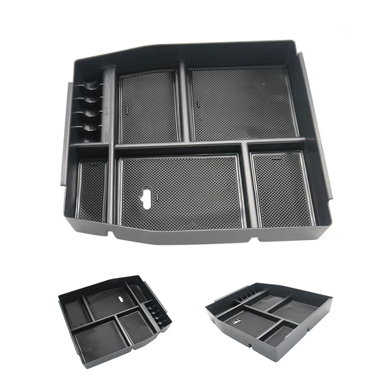 

Center Console Storage Organizer Tray Box Armrest For Ford F150 2015 2016 2017