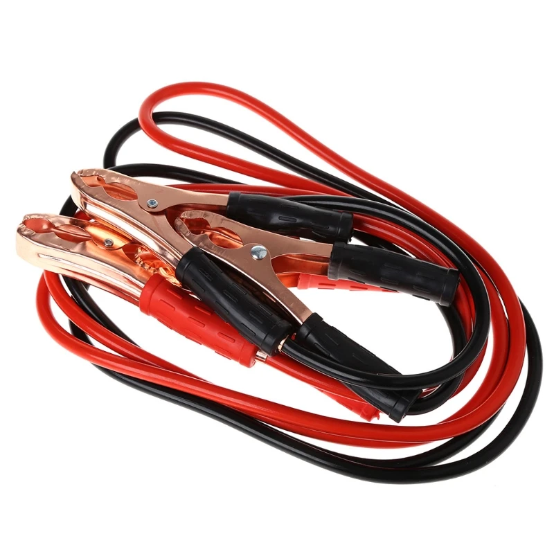 

2M 500Amp Car Battery Booster Power Wire Line Emergency Cable Line Cable Clip Sep10 Drop Ship