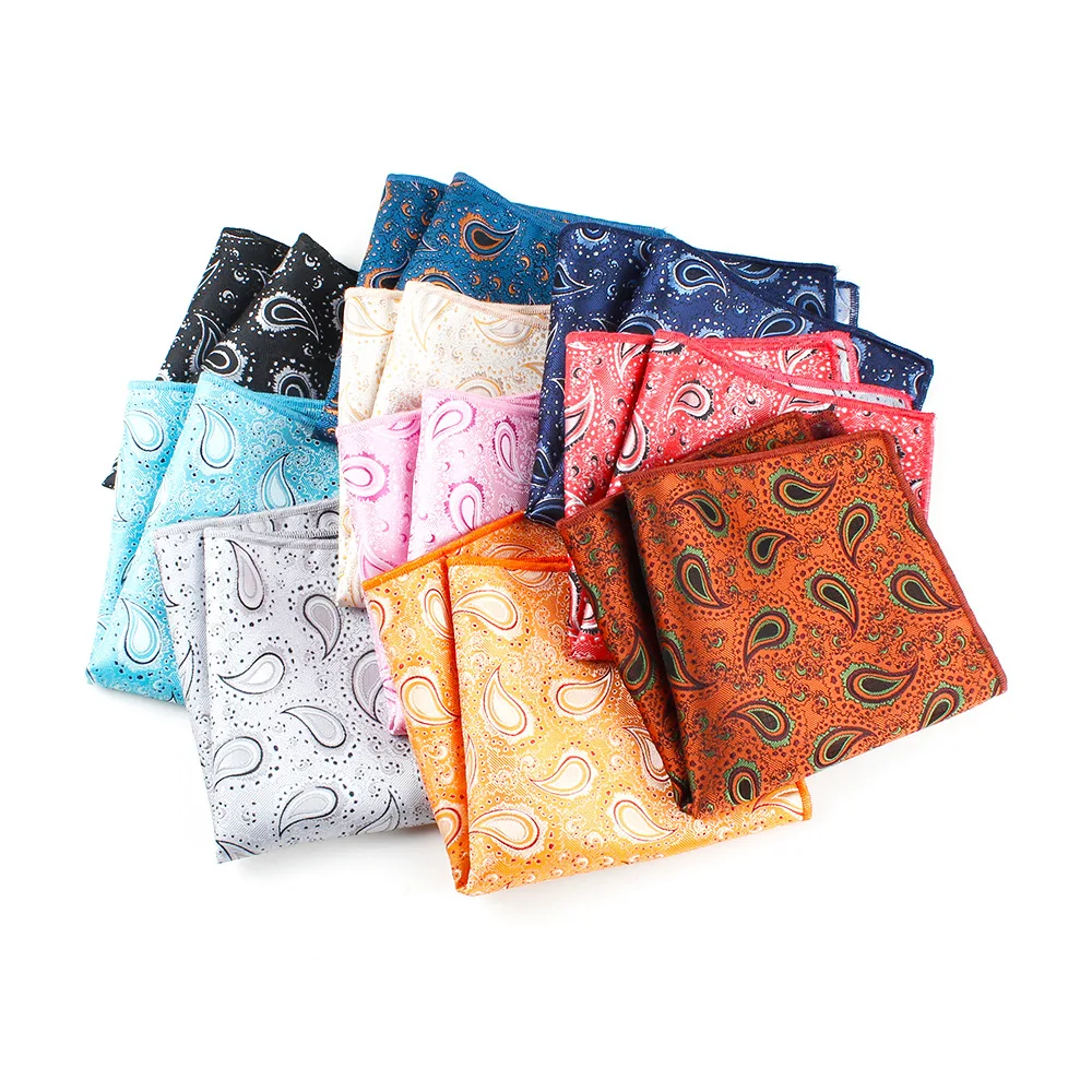 

Men Pocket Square Suits Hanky For Men Floral Mens Handkerchiefs Casual Suits Square Handkerchief Towels For Party 25 cm x 25 cm