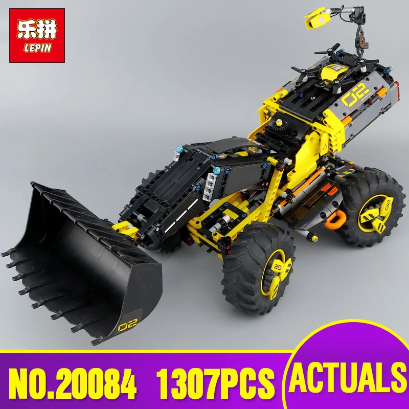 

Lepin 20084 Technic Car Model The Legoinglys 42081 Concept Wheel Loader ZEUX Set Buidling Blocks Bricks Kids Toys Christmas Gift
