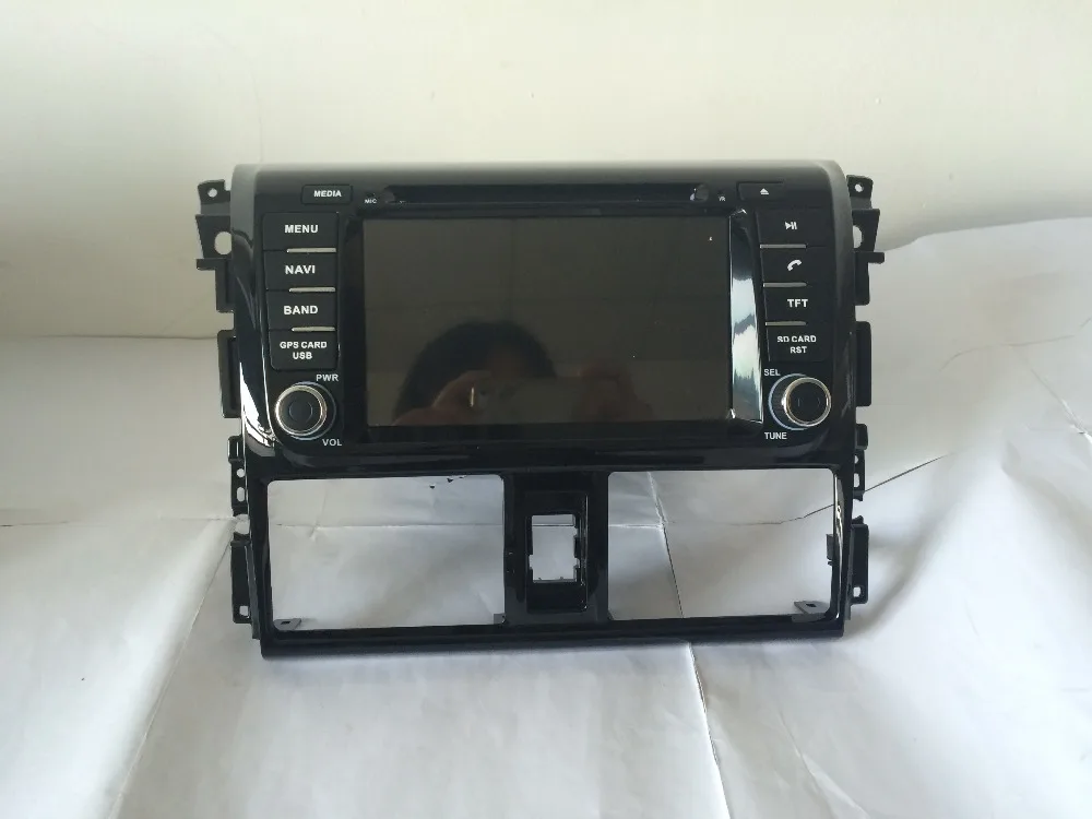 Best 7"Android 6.0 for Toyota vios and yaris 2014 car dvd,gps navigation 4G,4 core,16G,1024 x 600,Russian,English 2