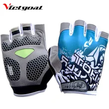 VICTGOAL Cycling Gloves Half Finger Gel Pad Men Women Gloves Anti-Skid Breathable Shockproof Cycling Gloves Accessories N1201