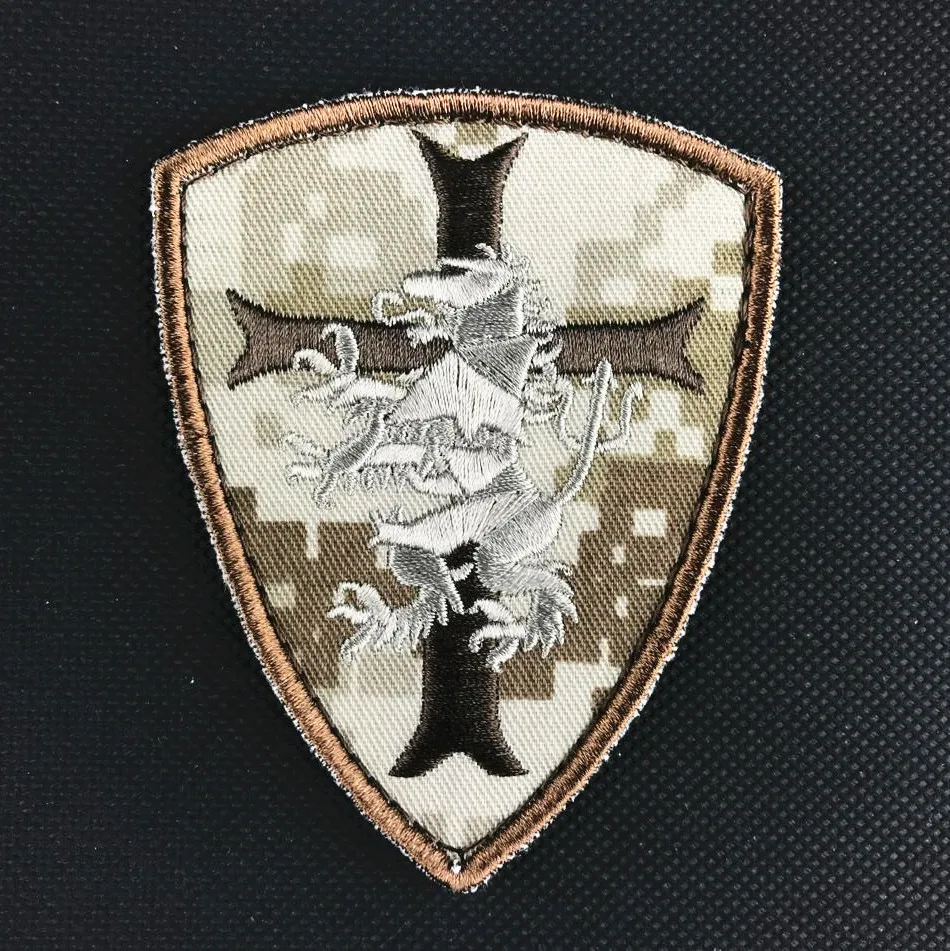 10 шт. Вышивка camouflag Navy SEAL Team шести патч CP Мультикам Крест тактическая знак молния