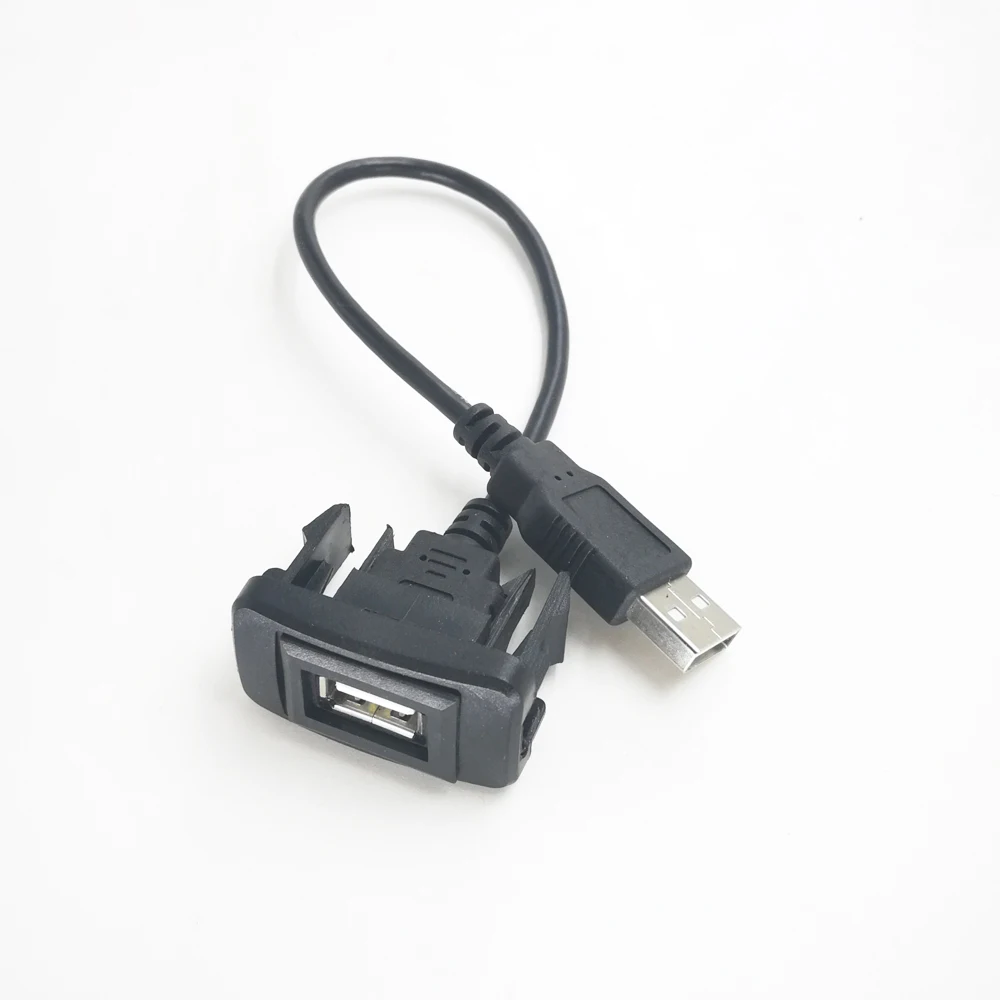 Biurlink автомобильный AUX USB порт Кабель-адаптер провод usb зарядный адаптер для Toyota VIGO/Vios/Corolla Автомобильный Стайлинг