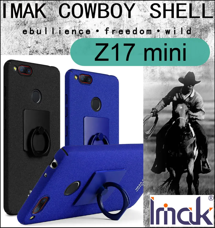 Imak cowboy sand frosted fall abdeckung für zte nubia z17 mini matte anti fingerprint
