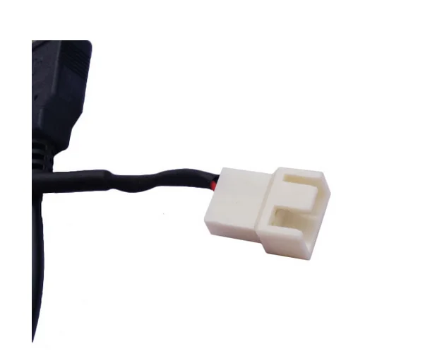 10 قطعة USB وذكر إلى مروحة 2pin 3-دبوس 3pin/4-دبوس 4pin كابل محول ل 5 V