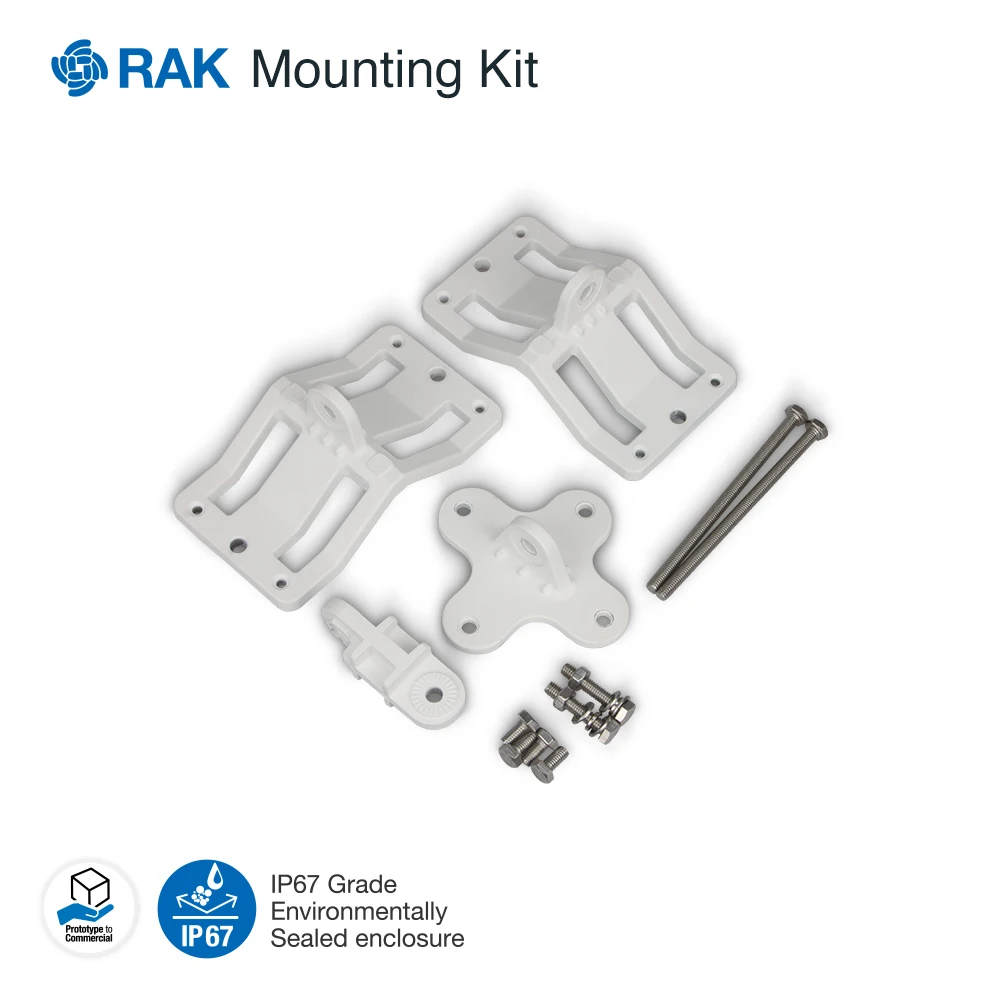 Наружный шлюз поддержка корпуса RAK7249 DIY шлюз RAK831 плата концентратора LoRa аксессуары IP67 литой алюминий Q007