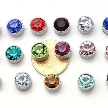 Очень 9mm магнитные серьги-гвоздики титановые магнитные серьги-гвоздики для мальчиков сережки-шпильки 17 4069