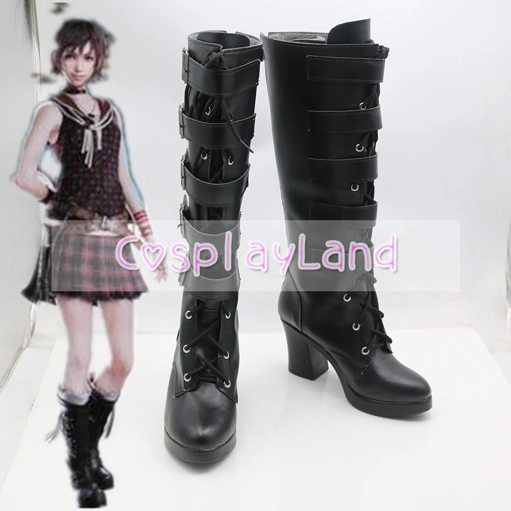 Ff15 ファイナルファンタジー Xv Luna Lunafreya Nox Fleuret のために大人の女性の靴衣装アクセサリーカスタムメイド 靴 Aliexpress