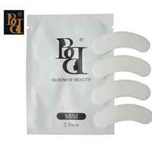 BB бренд мини-Безворсовая повязка для глаз без раздражения комфортная подгонка мини под гелем для глаз 50 пара/лот без ворса клейкая повязка на глаз