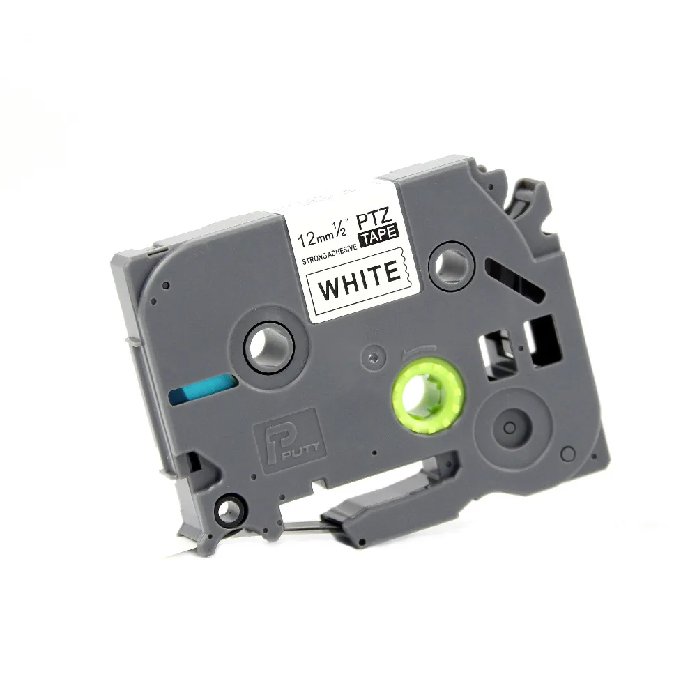 

1 PCS PUTY 12mm TZe 231 compatible for Brother P-touch tze 12mm Label Tape TZ-231 TZe-231 Black on White For PT-9800PCN PT-D450