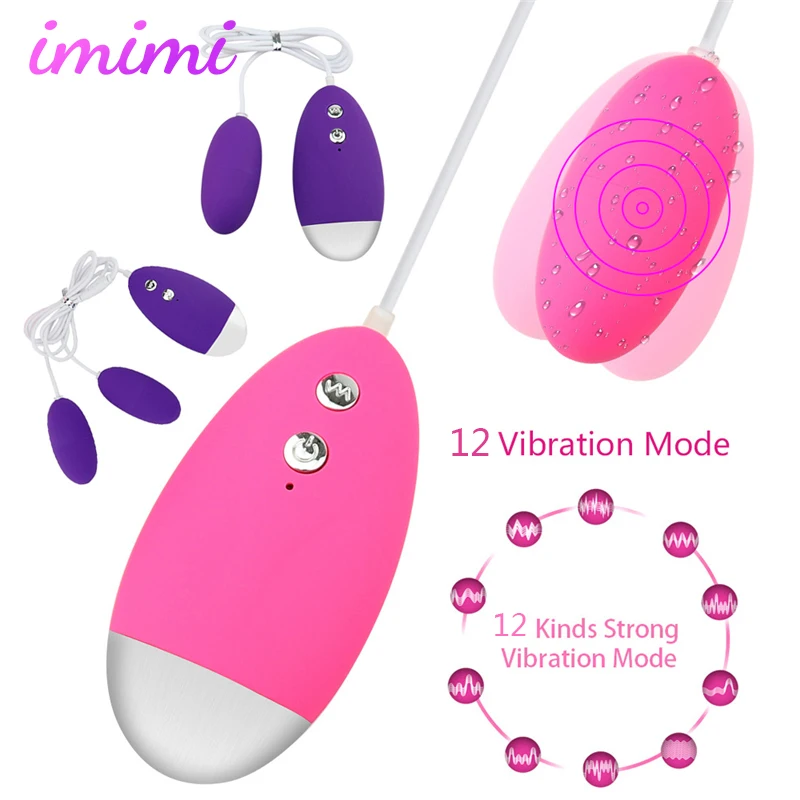 12 Speed Powerful Vibrator Egg Remote Control Jumping Egg Massager Vagina Balls Clitoris Stimulator Masturbator Sex