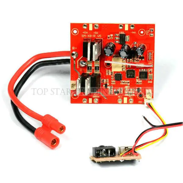 

Syma X8C Receiver Circuit Board 2.4G 4CH RC Drone X8C X8W Helicopter 100% Original Spare Parts