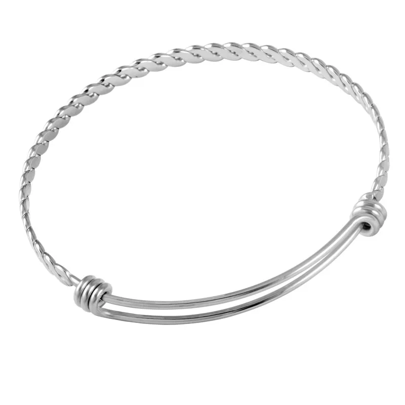 

L-49 Luxury silver adjustable lettering Bracelet part of men's and women's bracelets birthday party best gift