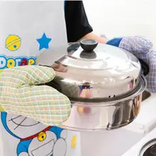 1 шт. кухня изолированные Нескользящие Утепленные перчатки печь с высоким температурным режимом перчатки для готовки рукавица и прихват для микроволновой печи Bareware инструмент ENX 030