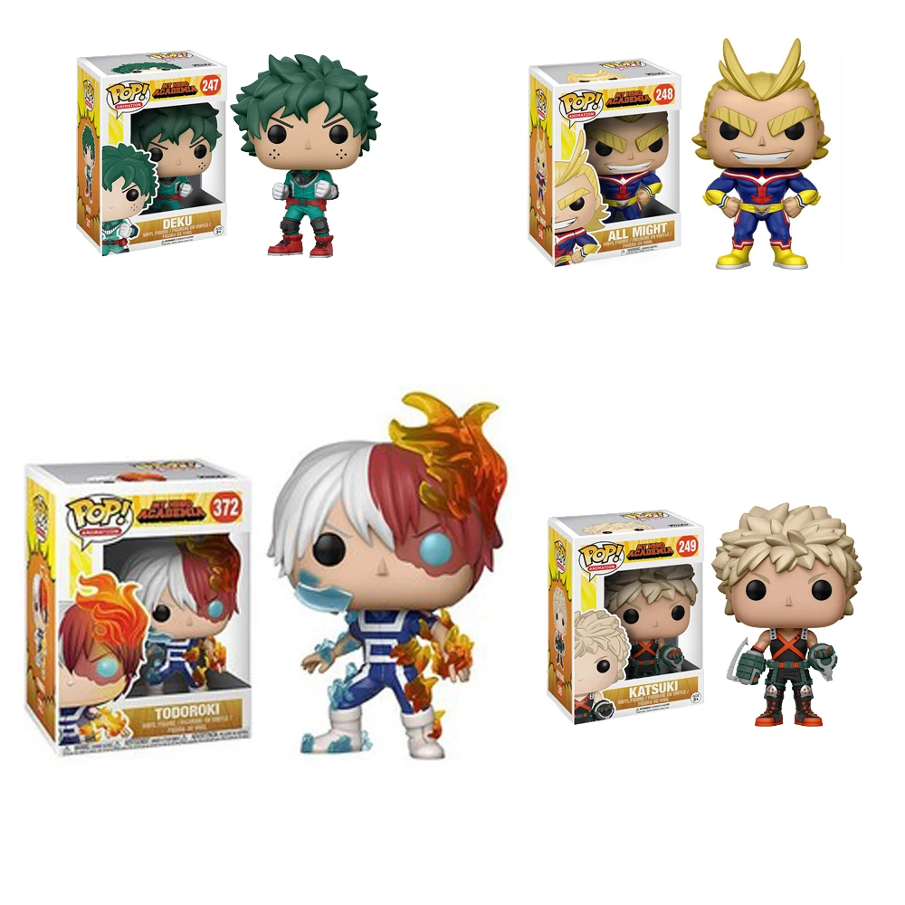 

Funko pop My Hero Academia Todoroki Katsuki All Might Deku Figure Collectible Toy for children