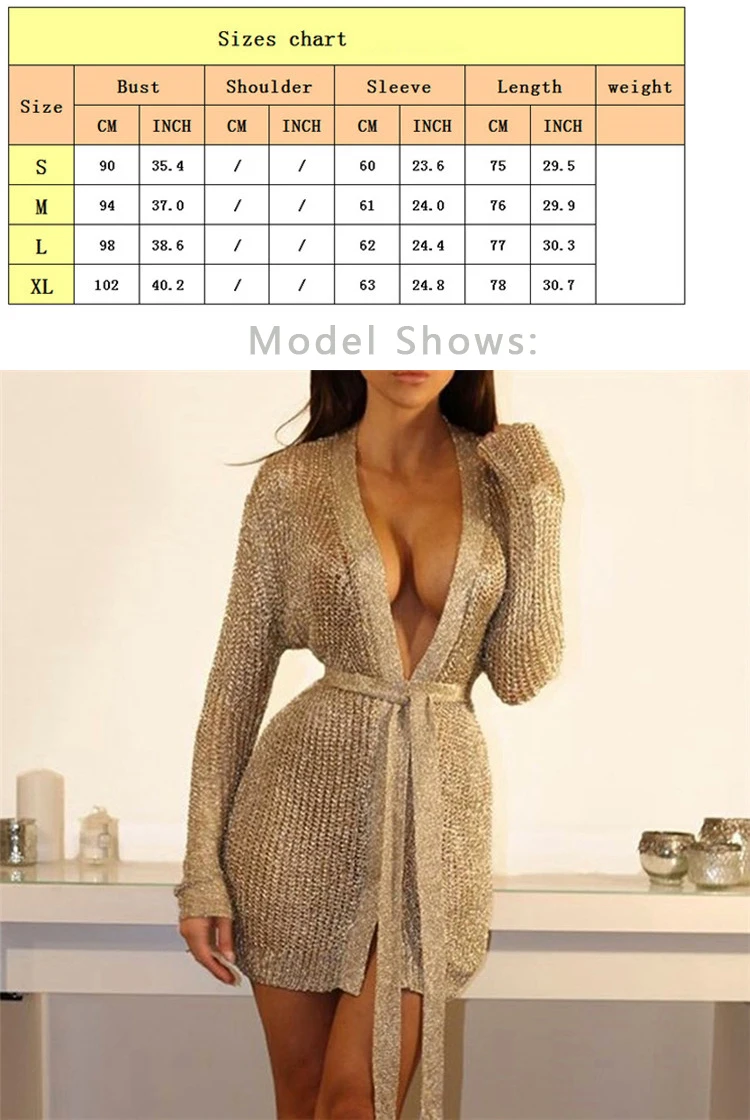 HCYO Women Dresses Evening Party Deep V Neck Sexy Mini Dress with Sashes Empire Solid Club Dresses Womens Sheath Dresses Autumn (1)