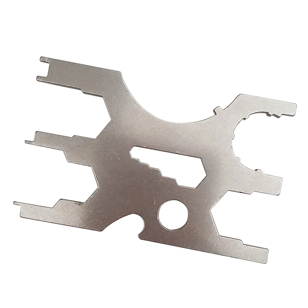 1 Pcs Stainless Steel Scuba Diving Multitool Diving Regulator Kits Screwdriver Set Credit Card Diving Equipment Repairing Tools 
