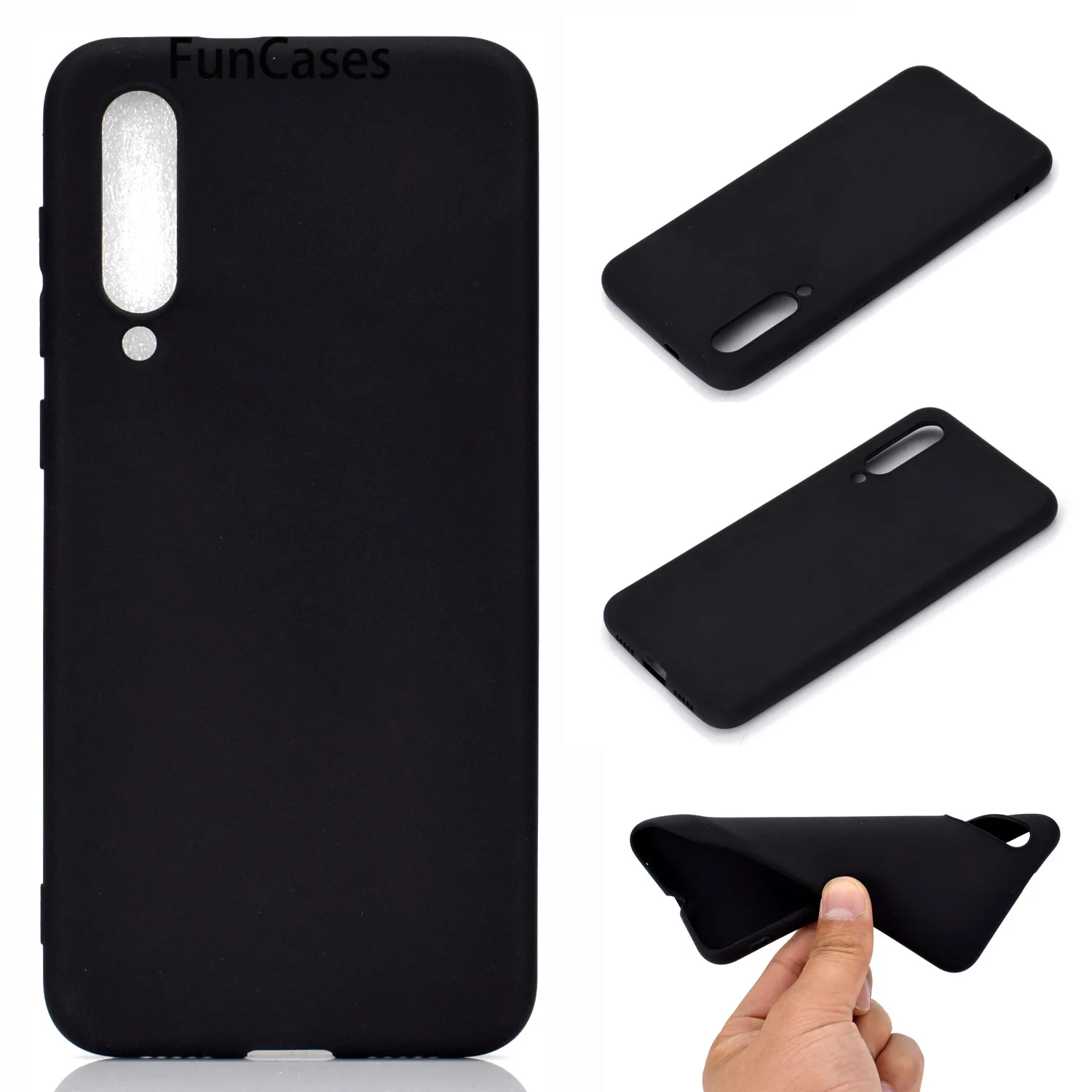 Матовый мягкий из ТПУ защитный для estojo Xiaomi 9 SE Чехлы телефона Estuche СПС