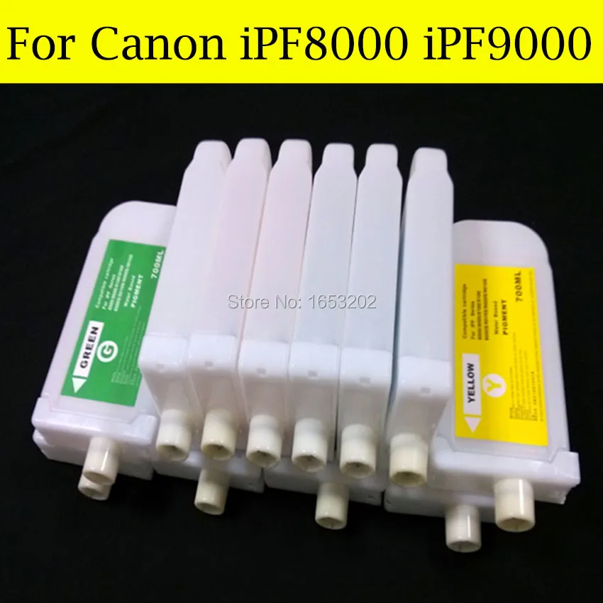 Canon iPF8000 iPF9000 12 Color 700ML 1