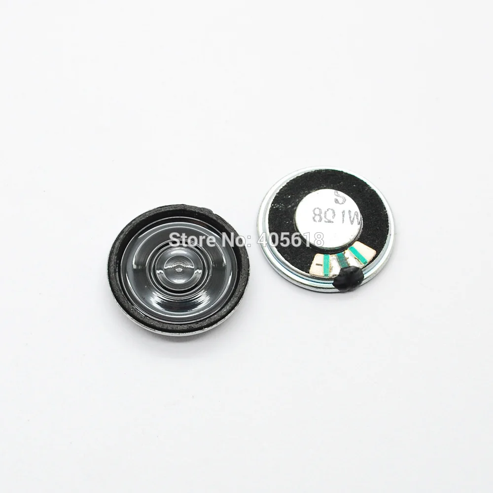 10pcs 1W 8 Ohm 8R Speaker D23xH6mm Magentic Type Round Metal Shell Speaker Horn mini speaker for DVD