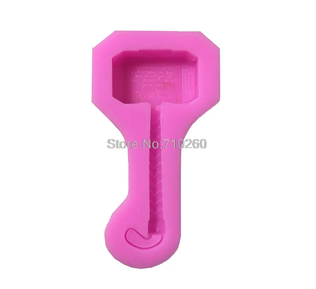 E171 Hammer Famous Classical Hammer Design Fondant Silicone Cake Molds